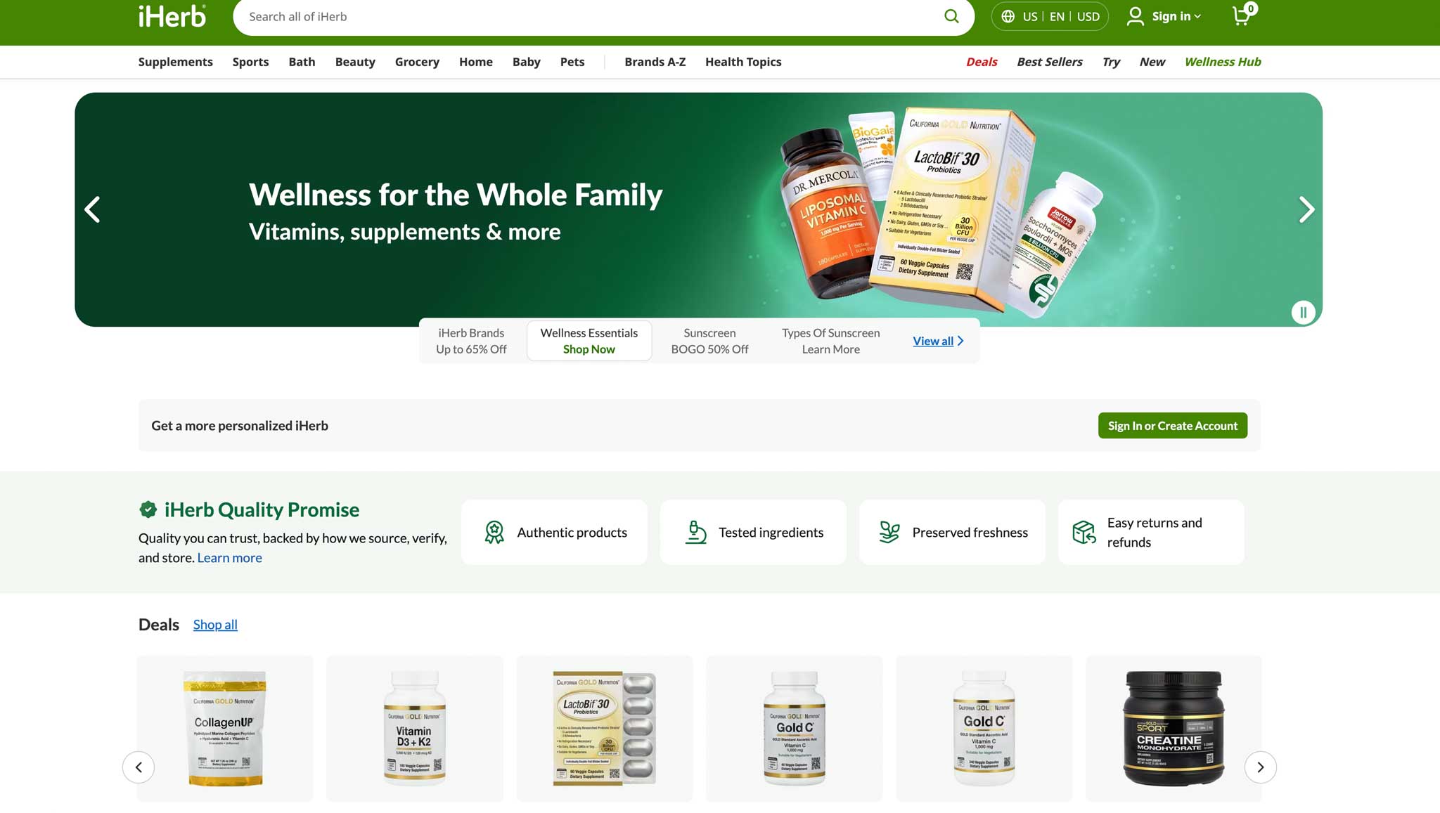 iHerb Promo Codes, Deals, & Coupons for August 2026
