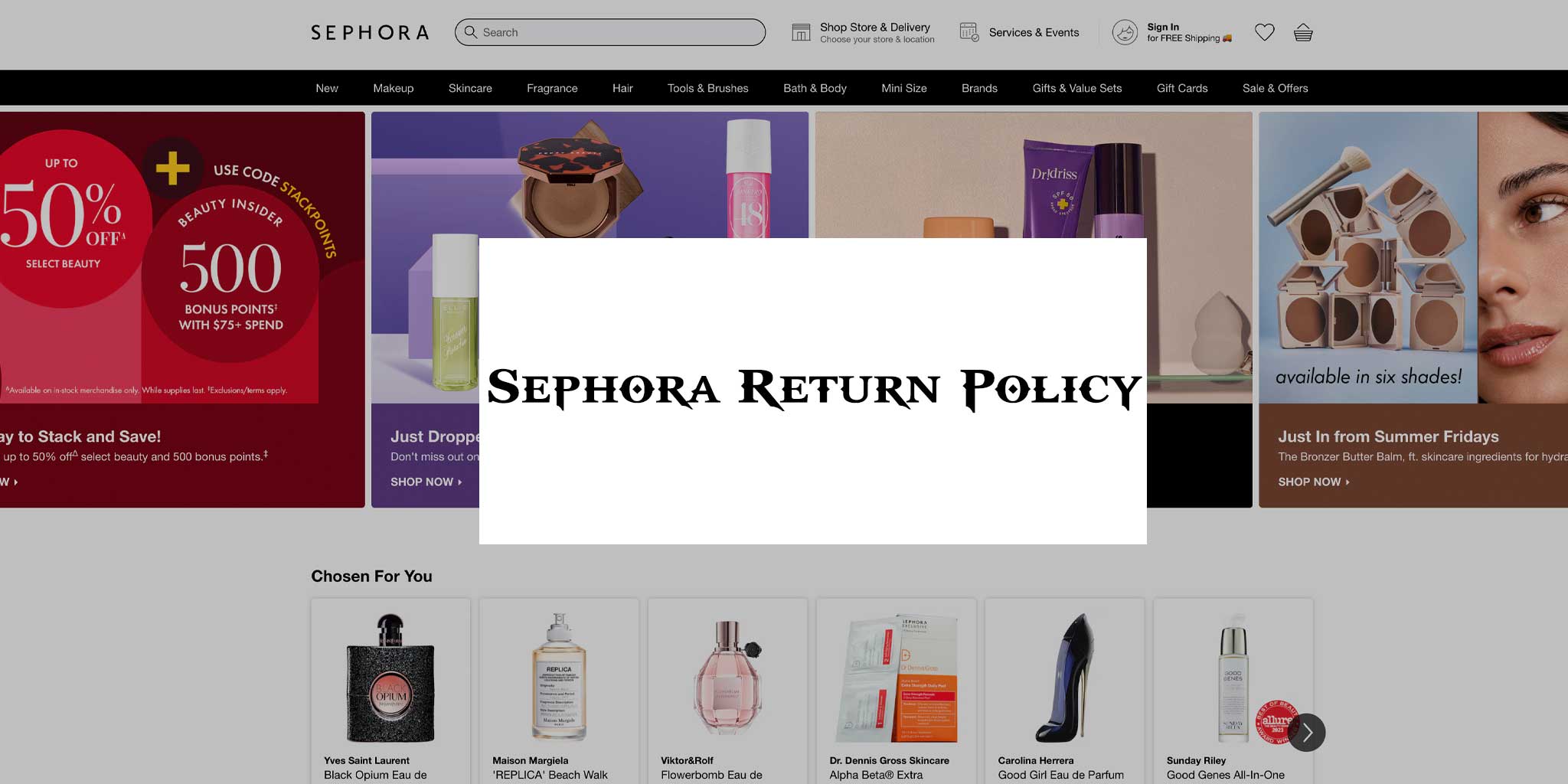 Sephora Return Policy 2026: 30-Day Beauty Returns, Opened Items & Pro Tips